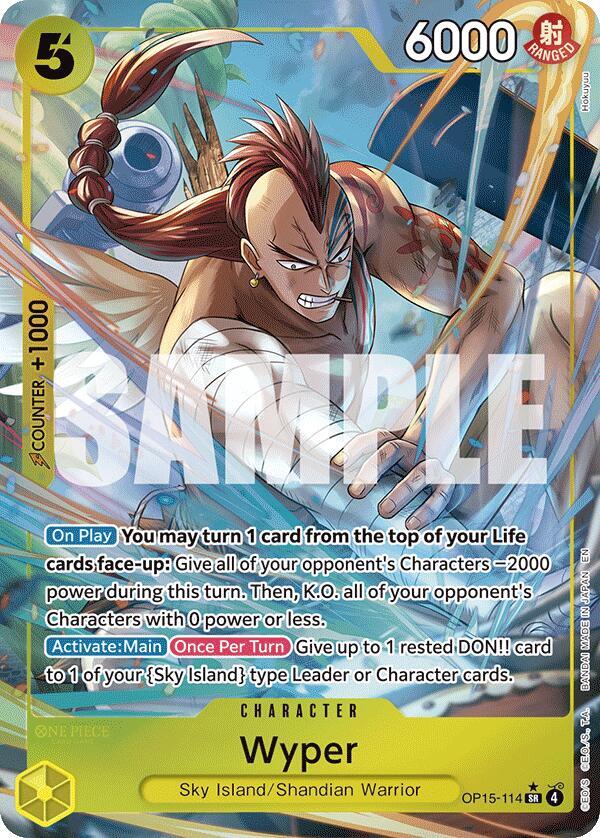 Wyper (Alternate Art) OP15-114 (Adventure on Kami's Island)