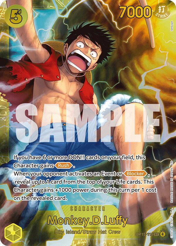 Monkey.D.Luffy (OP15-119) · Foil (Adventure on Kami's Island)