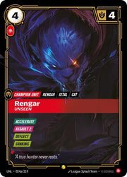 Rengar - Unseen (Alternate Art) 024a/219 (Unleashed)