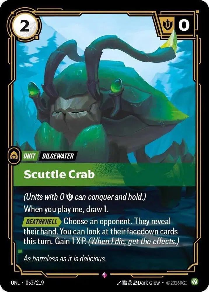 Scuttle Crab 053/219 (Unleashed)