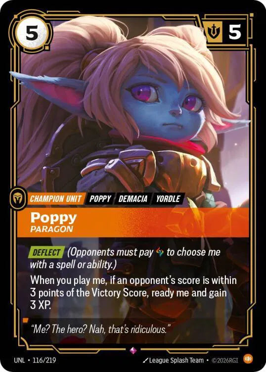 Poppy - Paragon 116/219 (Unleashed)