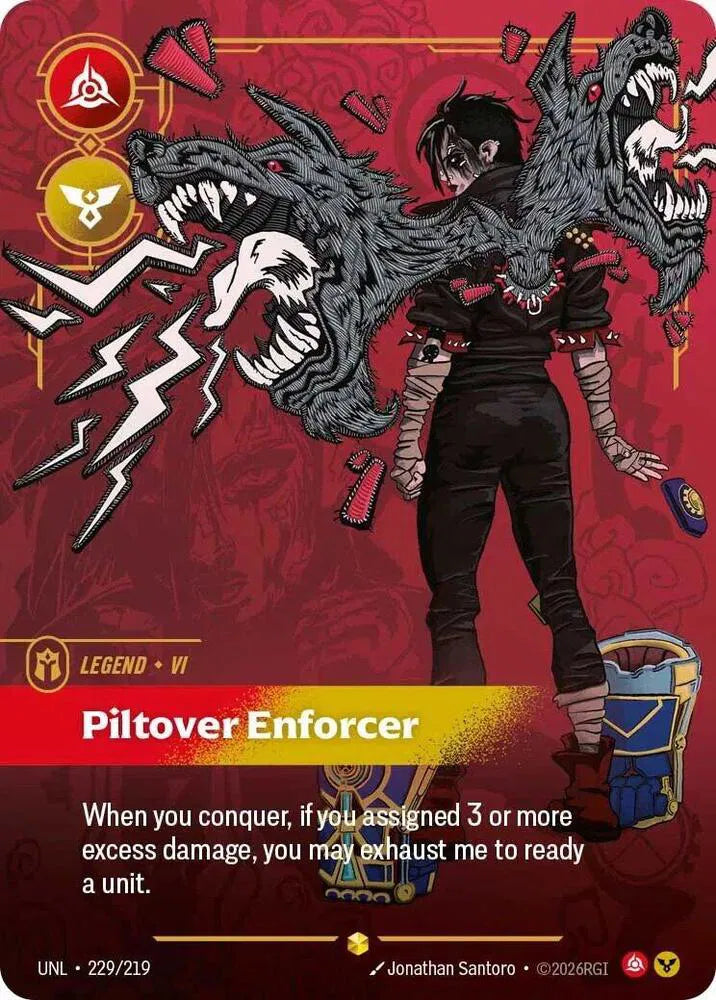 Vi - Piltover Enforcer (Overnumbered) 229/219 (Unleashed)