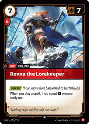 Revna the Lorekeeper 005/219 · Normal (Unleashed)