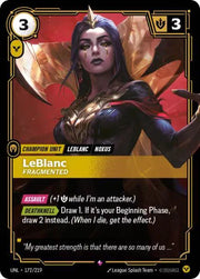 LeBlanc - Fragmented 172/219 (Unleashed)