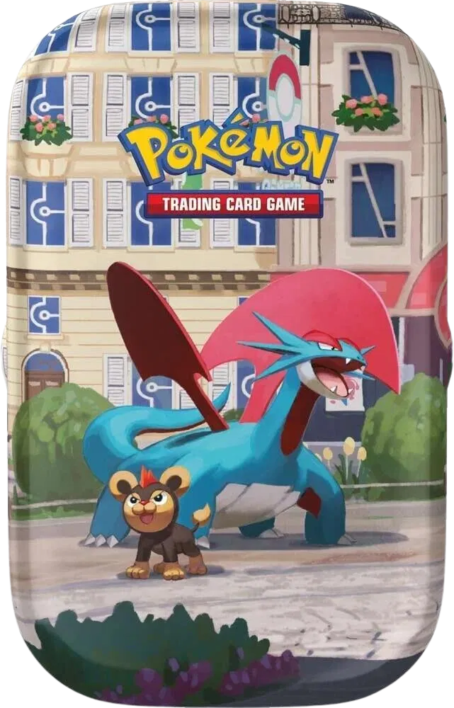 Lumiose City Mini Tin [Salamence & Litleo] (Miscellaneous Cards & Products)