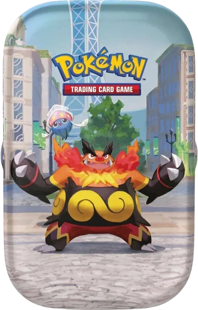 Lumiose City Mini Tin [Emboar & Inkay] (Miscellaneous Cards & Products)
