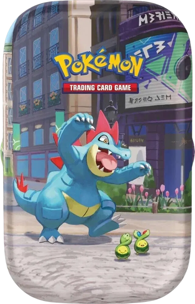 Lumiose City Mini Tin [Feraligatr & Budew] (Miscellaneous Cards & Products)