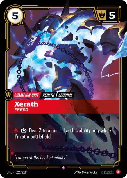 Xerath - Freed 026/219 (Unleashed)