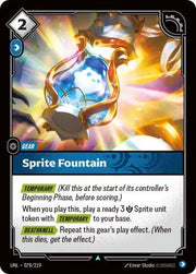Sprite Fountain 078/219 · Foil (Unleashed)