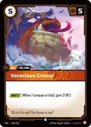 Voracious Gromp 100/219 · Foil (Unleashed)