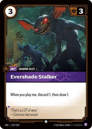 Evershade Stalker 123/219 · Foil (Unleashed)