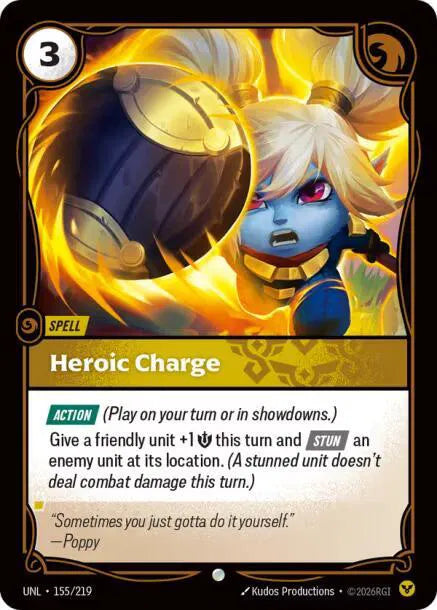 Heroic Charge 155/219 · Normal (Unleashed)