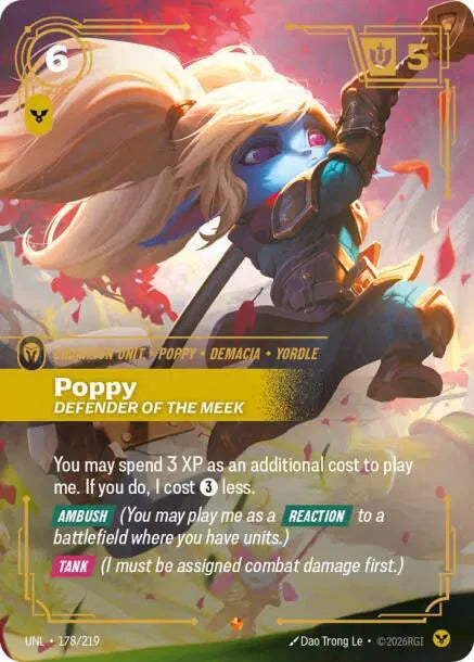 Poppy - Defender of the Meek 178/219 (Unleashed)