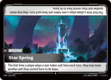 Star Spring 215/219 · Foil (Unleashed)