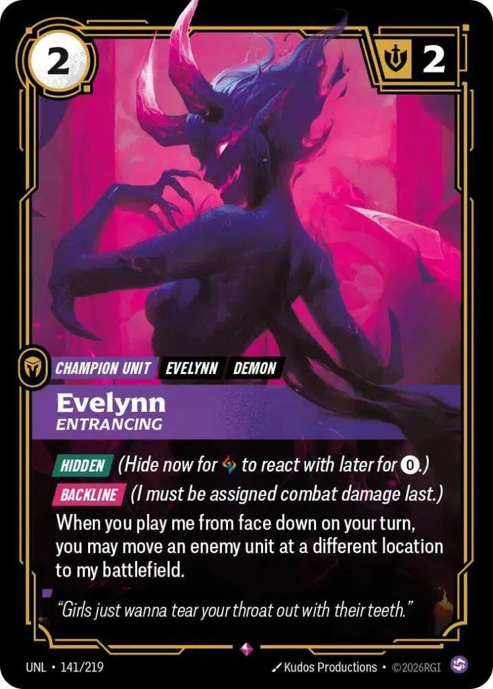Evelynn - Entrancing 141/219 (Unleashed)