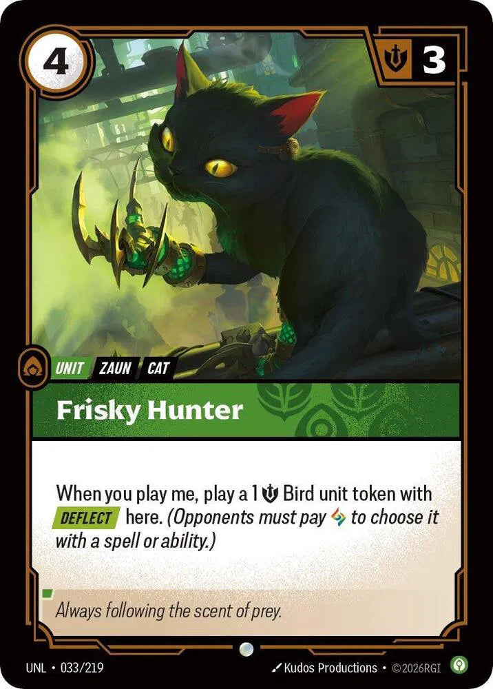 Frisky Hunter 033/219 · Normal (Unleashed)