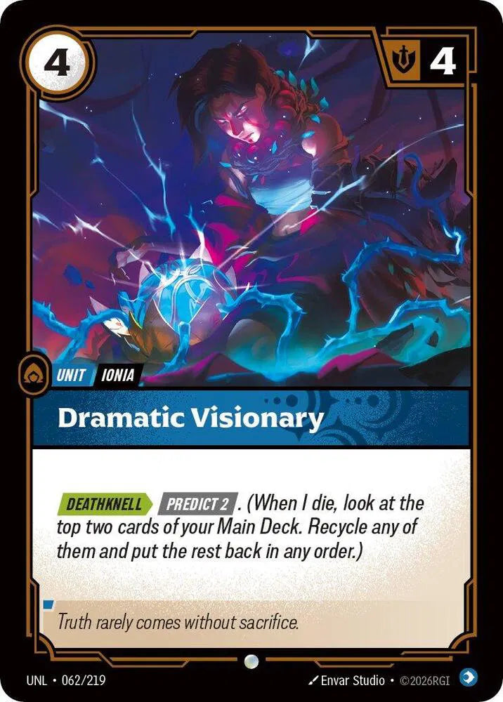Dramatic Visionary 062/219 · Normal (Unleashed)