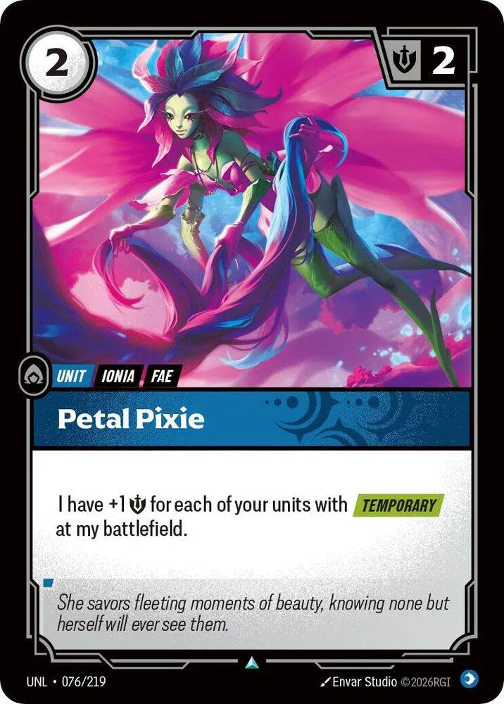 Petal Pixie 076/219 · Normal (Unleashed)