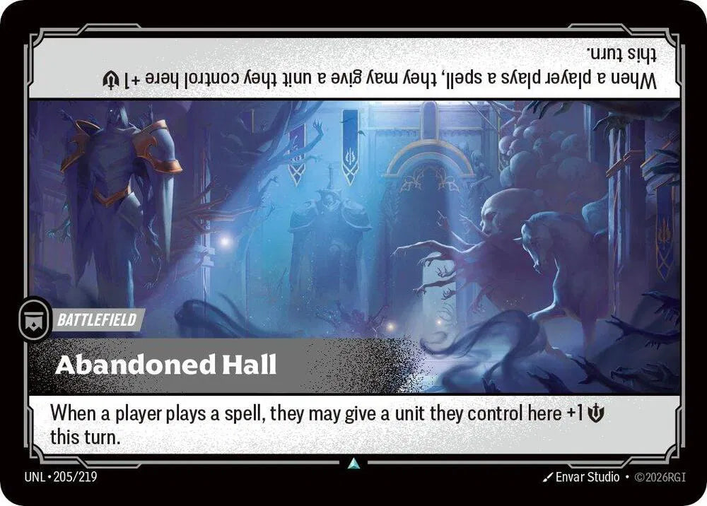 Abandoned Hall 205/219 · Normal (Unleashed)
