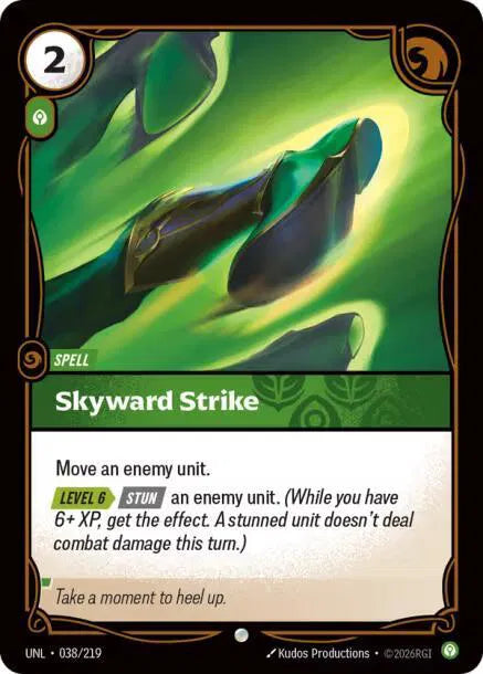 Skyward Strike 038/219 · Foil (Unleashed)