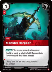 Monster Harpoon 014/219 · Normal (Unleashed)
