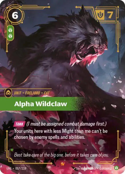 Alpha Wildclaw 057/219 (Unleashed)