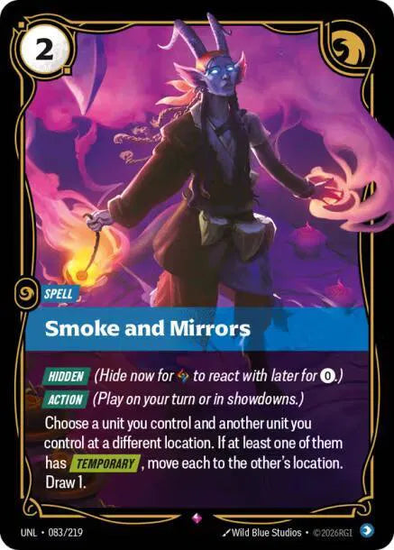 Smoke and Mirrors 083/219 (Unleashed)