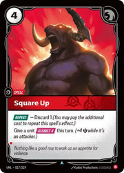 Square Up 017/219 · Normal (Unleashed)