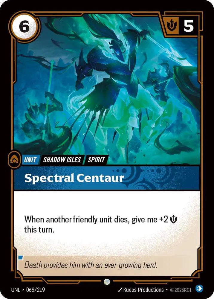 Spectral Centaur 068/219 · Normal (Unleashed)