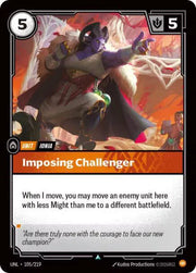 Imposing Challenger 105/219 · Foil (Unleashed)