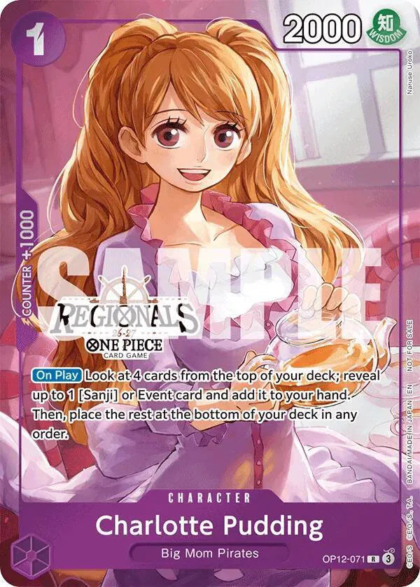 Charlotte Pudding (Regional Participation Pack 2026 Vol.1) OP12-071 (One Piece Promotion Cards)