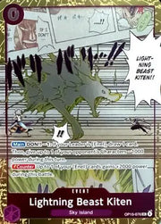 Lightning Beast Kiten (Dash Pack) OP15-076 (Adventure on Kami's Island)