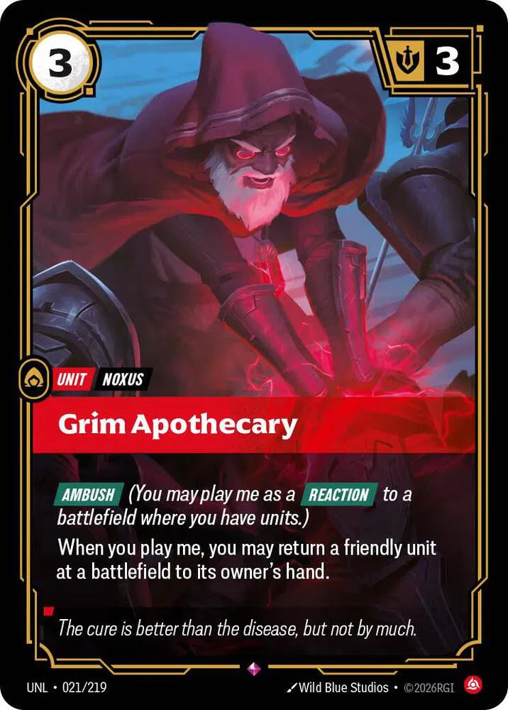 Grim Apothecary 021/219 (Unleashed)
