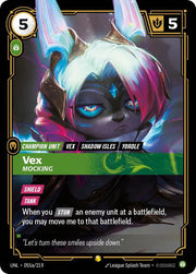 Vex - Mocking (Alternate Art) 055a/219 (Unleashed)