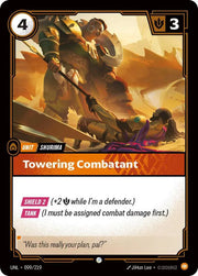 Towering Combatant 099/219 · Normal (Unleashed)