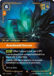 Arachnoid Horror 117/219 (Unleashed)