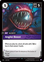 Angler Beast 132/219 · Normal (Unleashed)