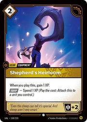 Shepherd's Heirloom 158/219 · Normal (Unleashed)