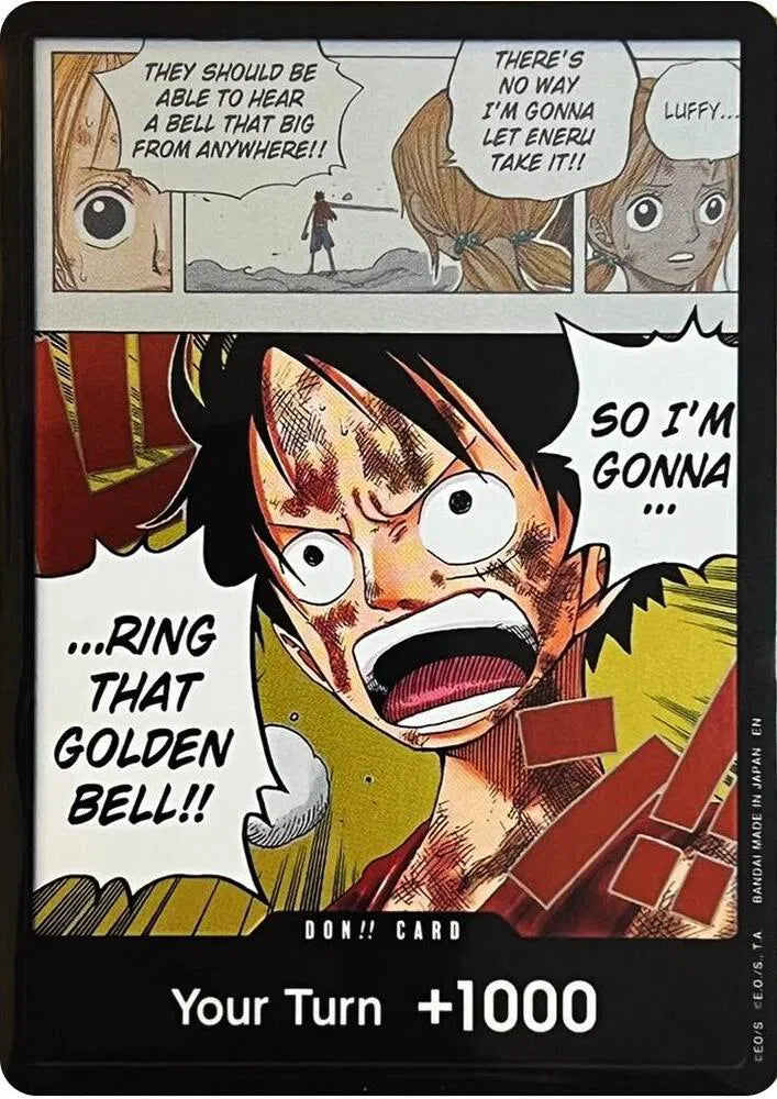 DON!! Card (Luffy) (Adventure on Kami's Island)