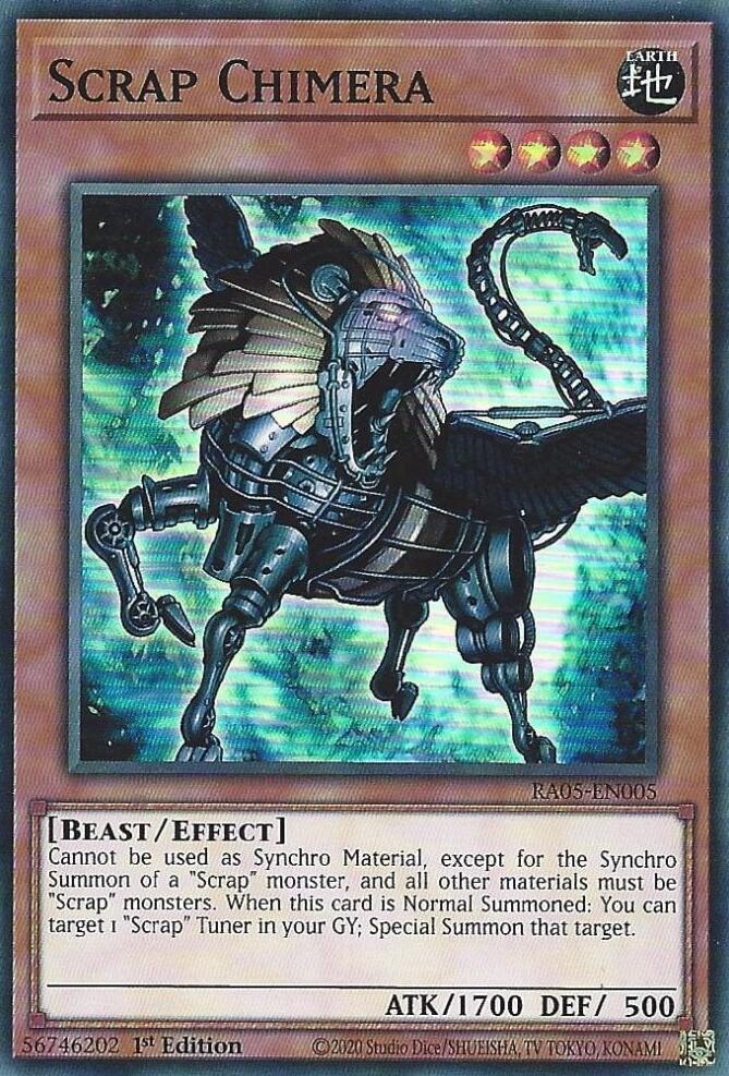 Scrap Chimera RA05-EN005 (Rarity Collection 5)