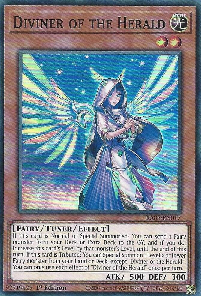 Diviner of the Herald RA05-EN017 (Rarity Collection 5)