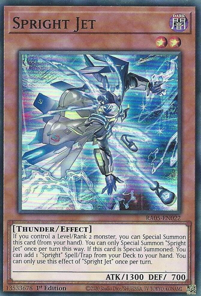 Spright Jet RA05-EN022 (Rarity Collection 5)