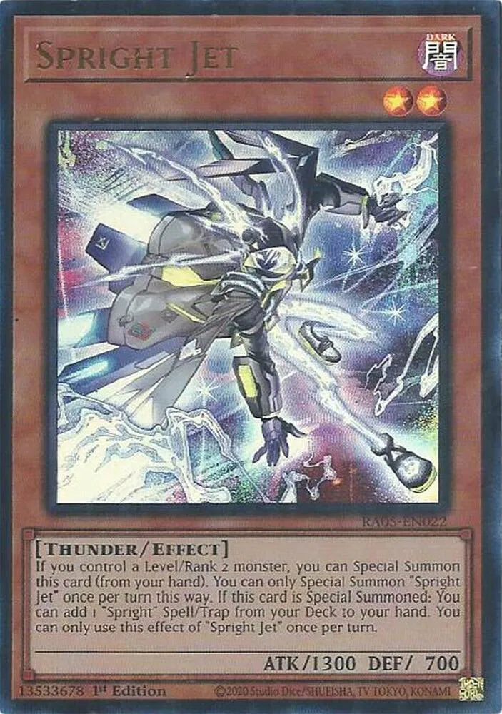 Spright Jet (Ultra Rare) RA05-EN022 (Rarity Collection 5)