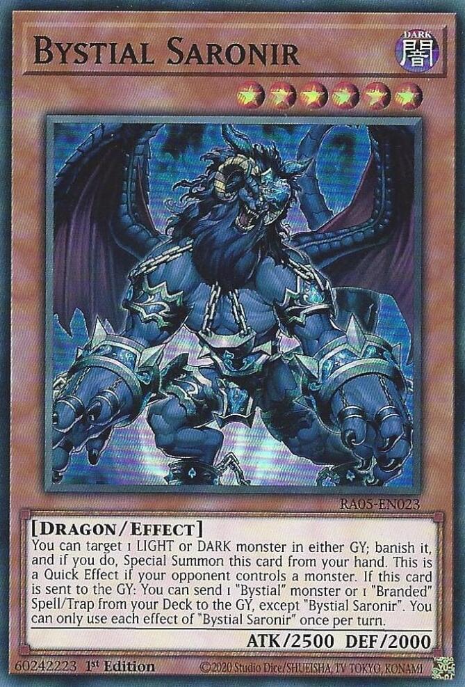 Bystial Saronir RA05-EN023 (Rarity Collection 5)