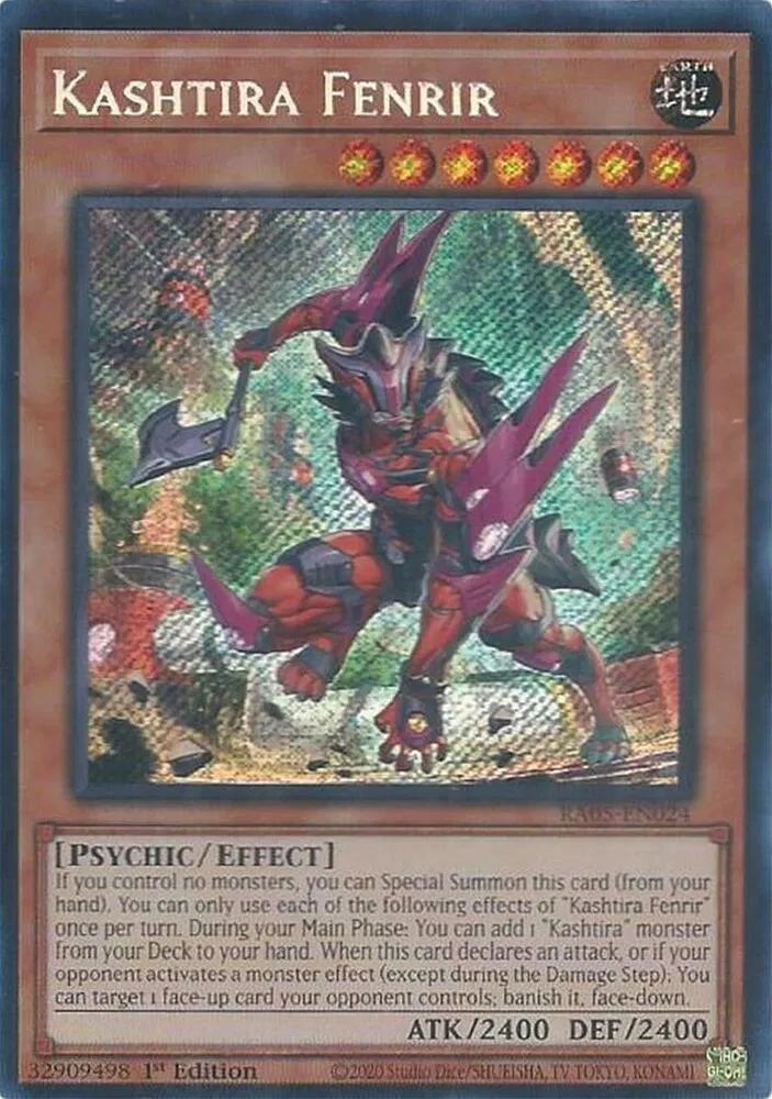 Kashtira Fenrir (Secret Rare) RA05-EN024 (Rarity Collection 5)