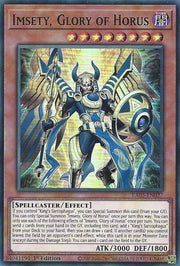 Imsety, Glory of Horus RA05-EN027 (Rarity Collection 5)