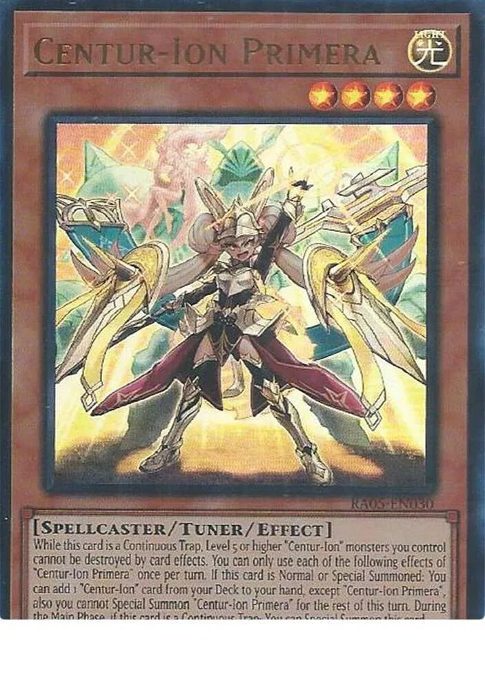 Centur-Ion Primera (Ultra Rare) RA05-EN030 (Rarity Collection 5)