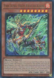 Fire King High Avatar Kirin (Ultra Rare) RA05-EN032 (Rarity Collection 5)