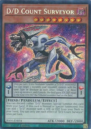 D/D Count Surveyor (Secret Rare) RA05-EN034 (Rarity Collection 5)