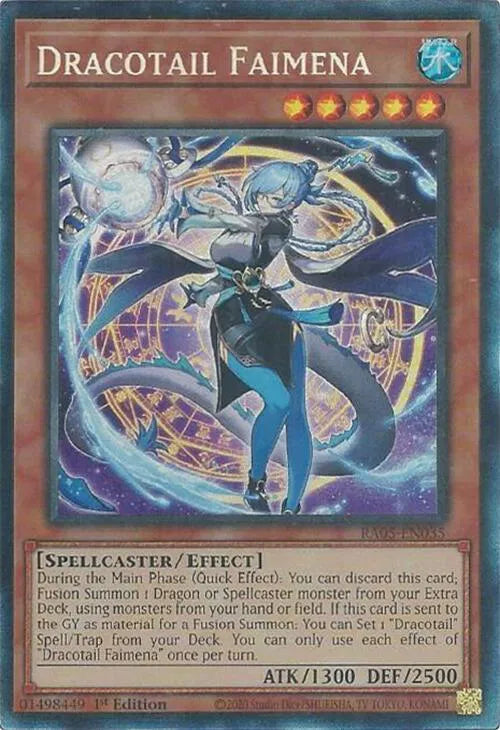 Dracotail Faimena (Collector's Rare) RA05-EN035 (Rarity Collection 5)